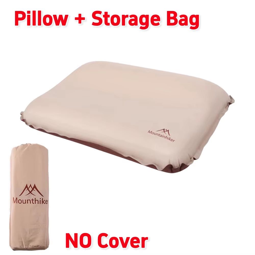 Camping Pillow Ultralight Inflatable Pillow Ergonomic Compressible Pillow Outdoor Travel Sleeping Pillow Breathable Neck Protect