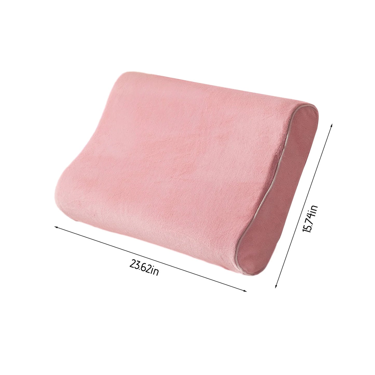 Clearance under $5! Milk Velvet Sleep Memory Neck Pillow Case for Sleeping Ergonomic Cervical Pillow Cover Orthopedic Contour Pillow Case for Side Back Stomach Sleeper