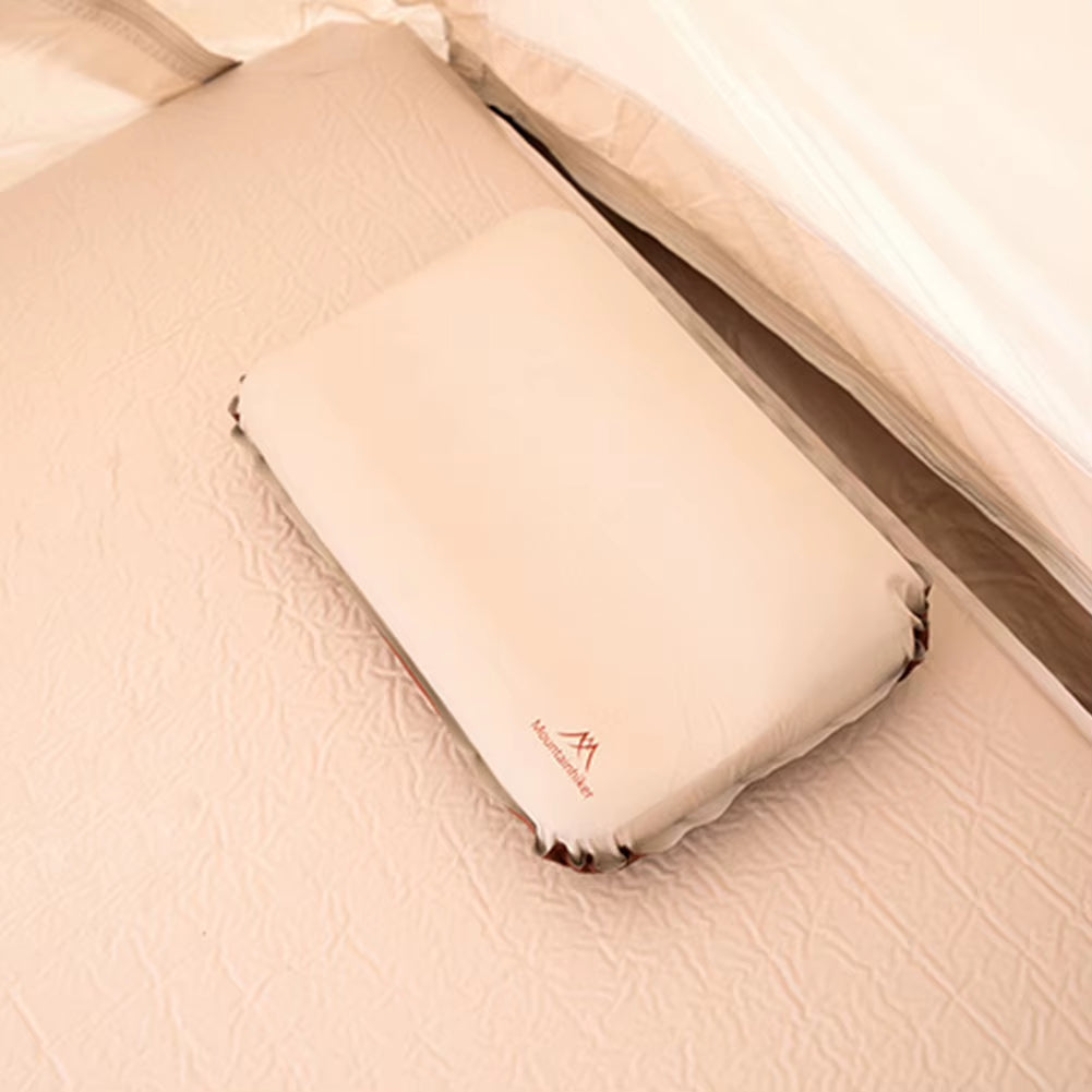 Camping Pillow Ultralight Inflatable Pillow Ergonomic Compressible Pillow Outdoor Travel Sleeping Pillow Breathable Neck Protect