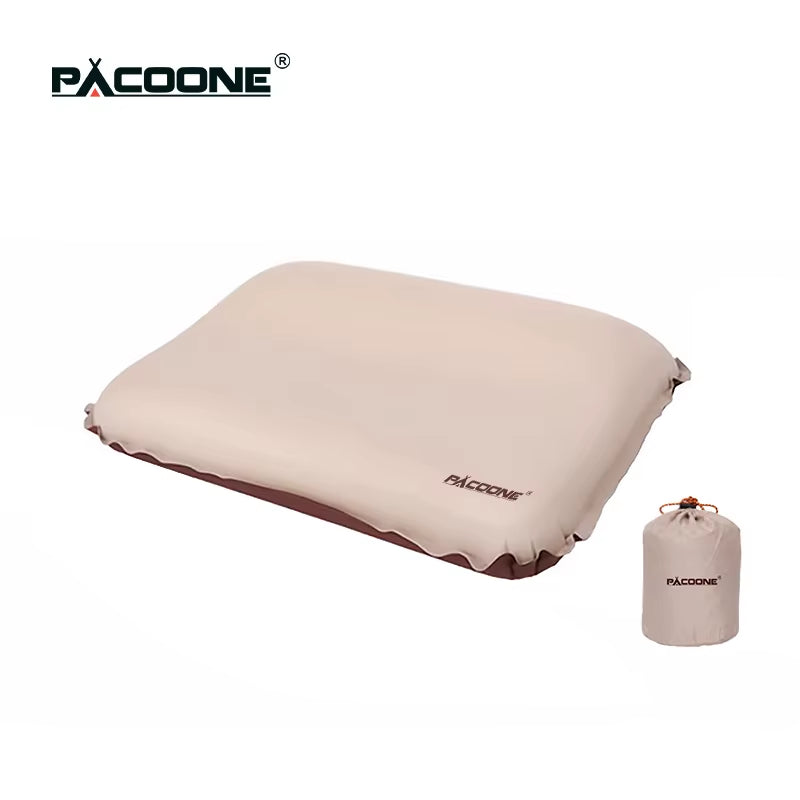 Camping Pillow Self Inflating Pillow 3D Ultralight Sponge Pillow Outdoor Travel Automatic Inflatable Pillow