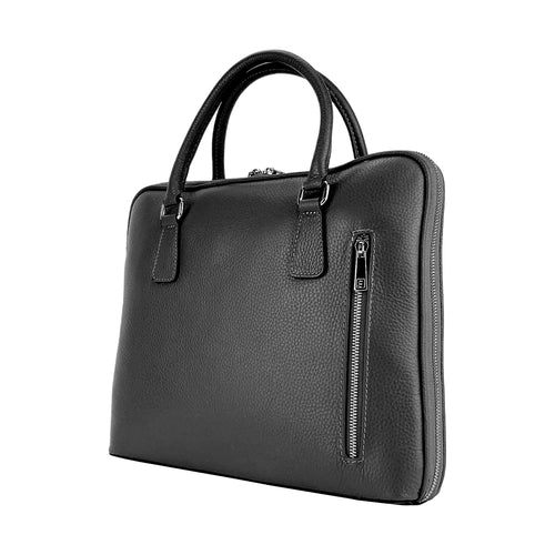 RB1019A | Cartella Business Unisex in Vera Pelle Made in Italy con