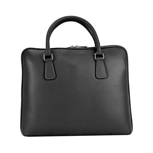 RB1019A | Cartella Business Unisex in Vera Pelle Made in Italy con