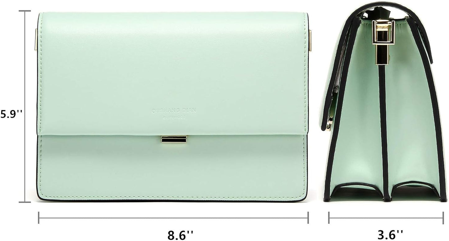 Women Leather Crossbody Bag Small Crossbody Purse Clutch Purse Crossbody Purse Handbag