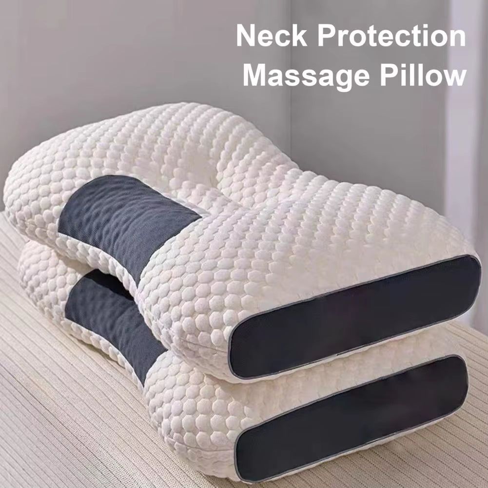 Bed Pillow Anti-Pilling Neck Pillow Improve Sleep Protect Neck Health Care Sleeping Pillow Soft Cervical Pillow Bed Pillow