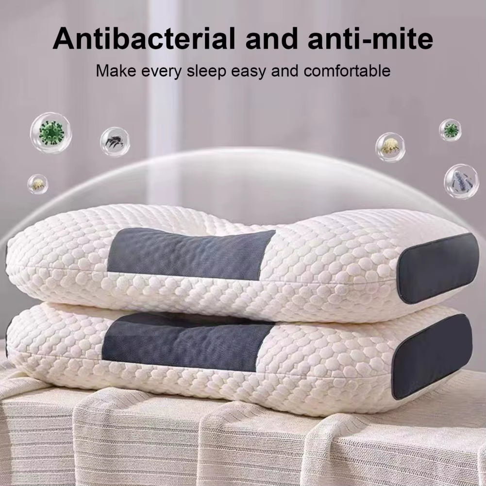 Bed Pillow Anti-Pilling Neck Pillow Improve Sleep Protect Neck Health Care Sleeping Pillow Soft Cervical Pillow Bed Pillow